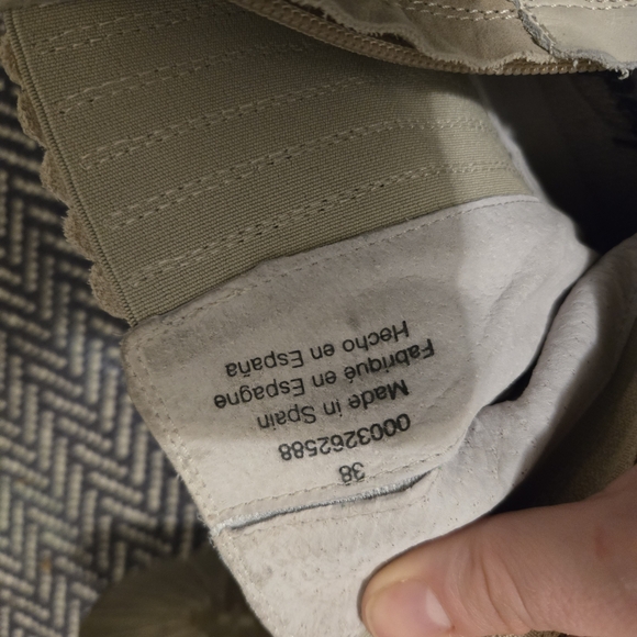 Free People Chunky Chelsea Ankle Boots in Light Beige and Taupe Trim - Picture 10 of 13